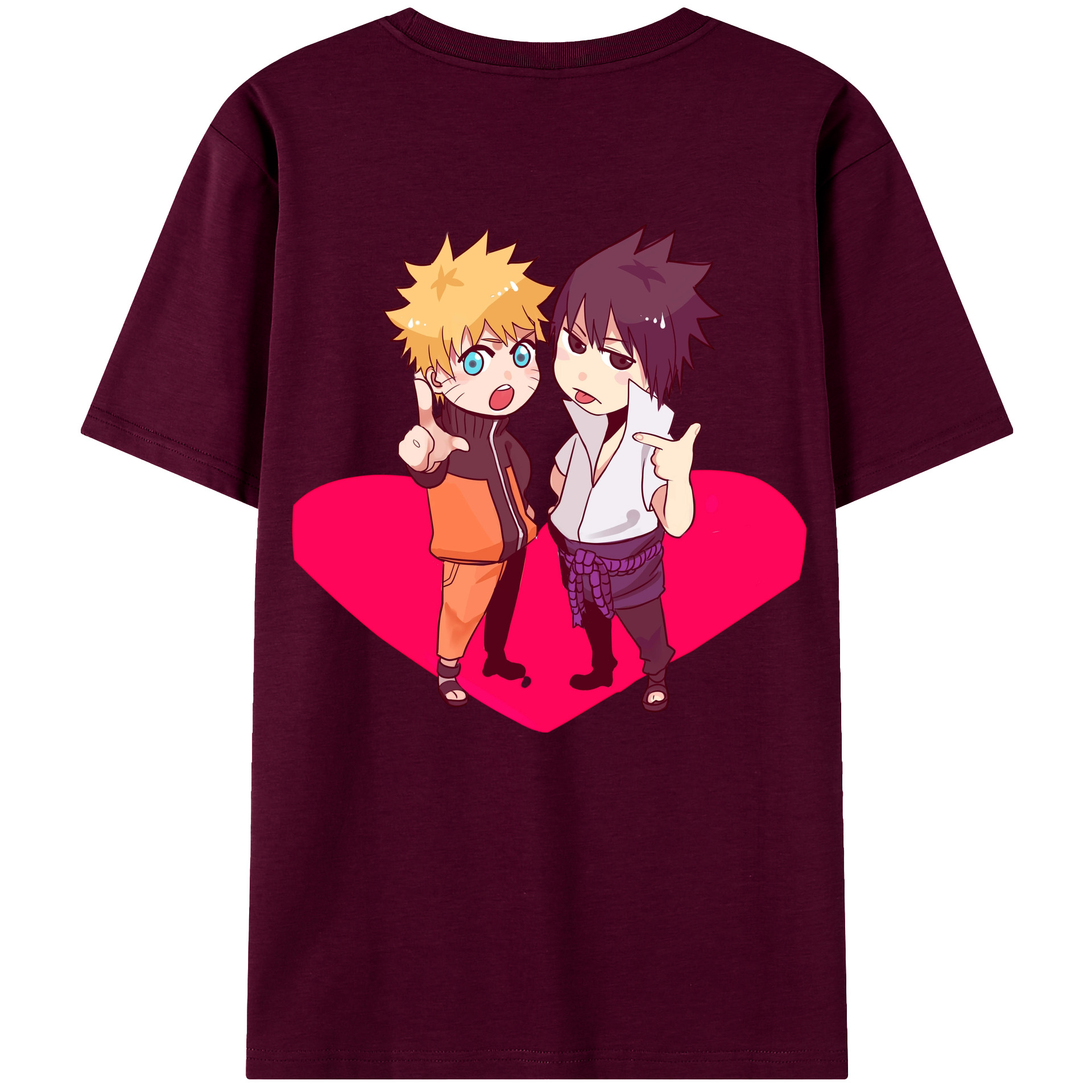 （画像用） NARUTO -ナルト- うずまき ナルト Uzumaki Naruto レディース半袖Tシャツ(バックプリント)